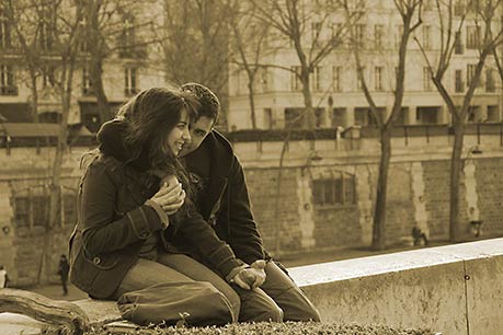 Couple in Paris