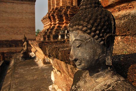 Statue at Sukhothai, Thailand