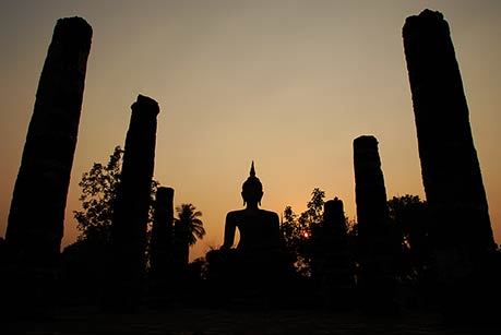 Temple at Sukhothai