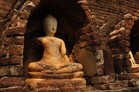 Statue at Si Satchanala, Thailand