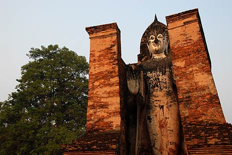 Sukhothai morning, Thailand