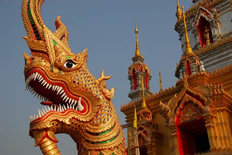 Temple at Chom Thong, Thailand