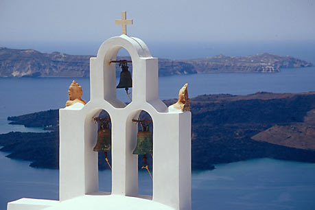 Bell tower, Santorini