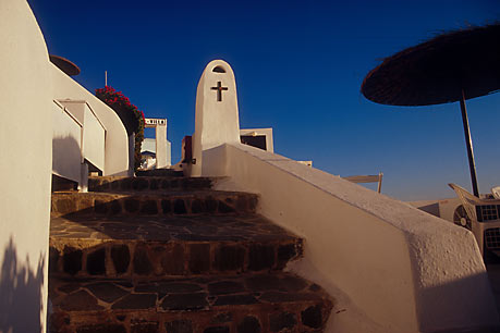 Evening at Firostefani, Santorini