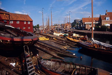 Boat yard, Spakenburg