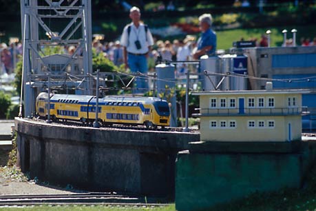 Train, Madurodam, miniature Holland