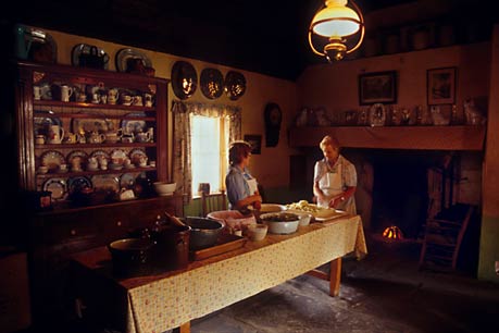 Preparing the meal, Clare