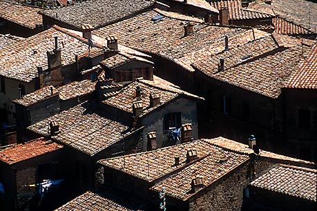 Montalcino roofs