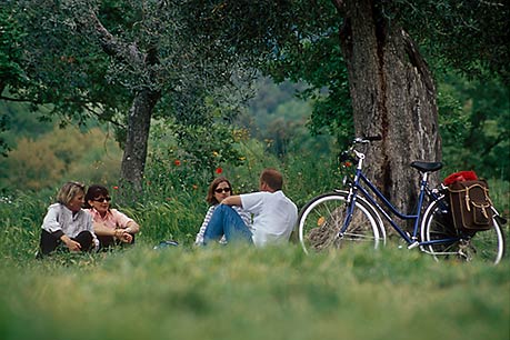 Afternoon chat at San Antimo