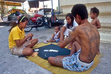 Card playing, Thailand