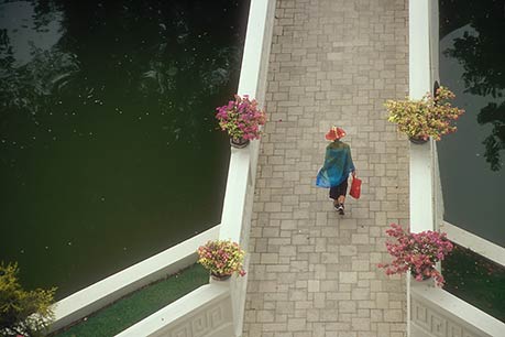 Bang Pa-In walkway, Thailand