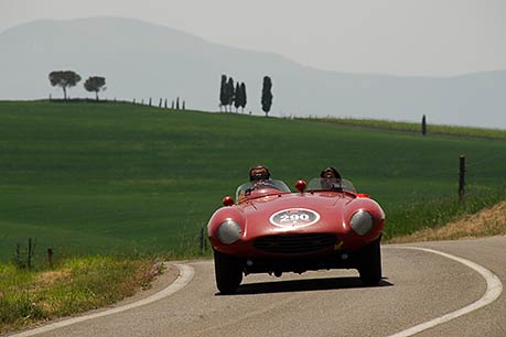 Mille Miglia rally, Tuscany