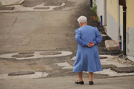 Lady in Umbria