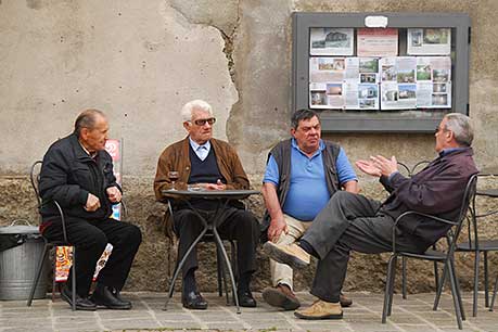 Men in Arcidosso