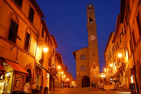 Montalcino by night