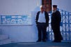 Quiet conversation. Oia, Santorini