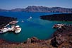 Volcano harbour, center of Santorini