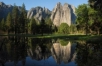 YOSEMITE CATHEDRAL MORNING